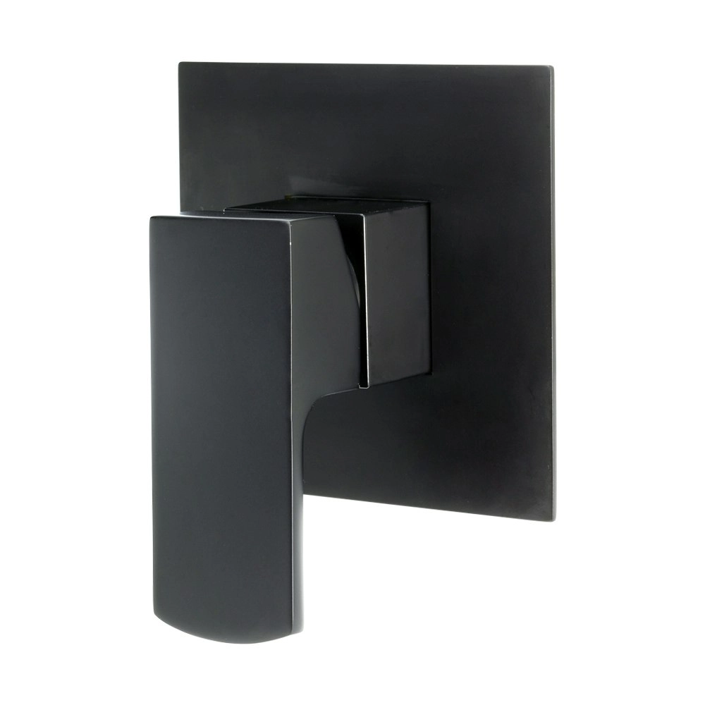 Aguzzo Terrus Wall Mounted Bath & Shower Mixer - Matte Black