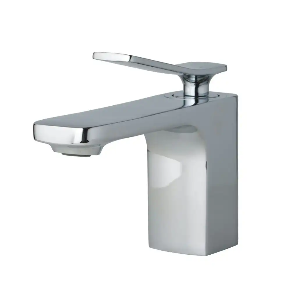 Aguzzo Cortina Single Lever Basin Mixer Tap - Polished Chrome