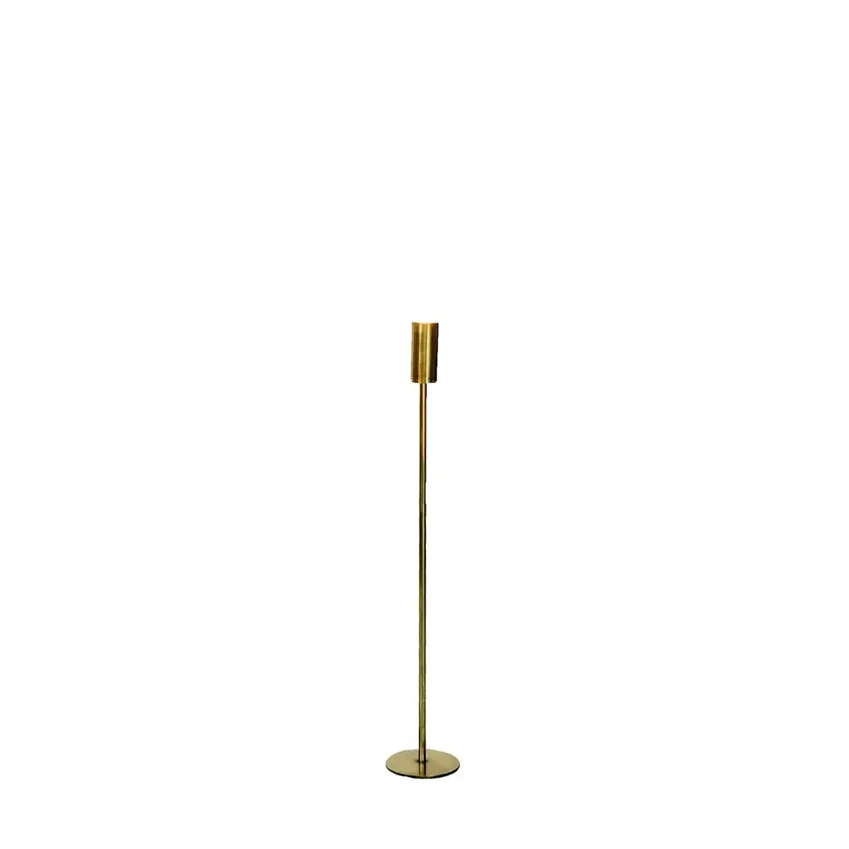 SSH Collection Ava 70cm Tall Single Candle Stand - Brass