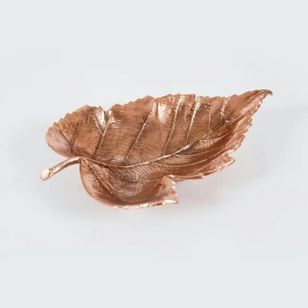 SSH Collection Maple Medium 34cm Long Decorative Leaf - Copper