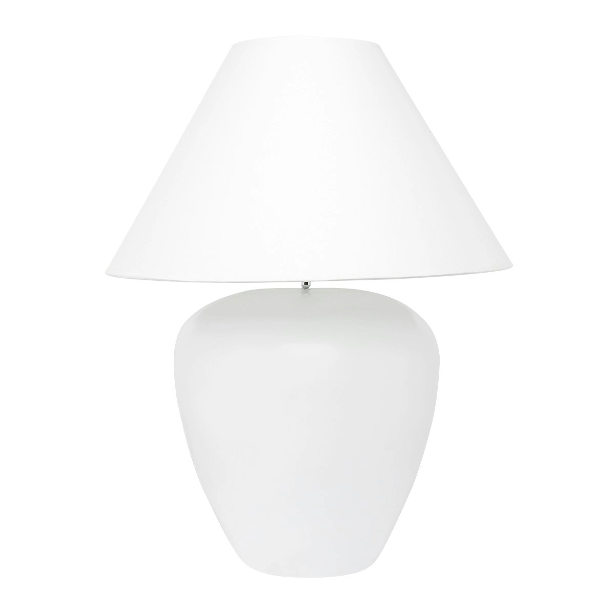 Cafe Lighting Picasso Table Lamp - White with White Shade