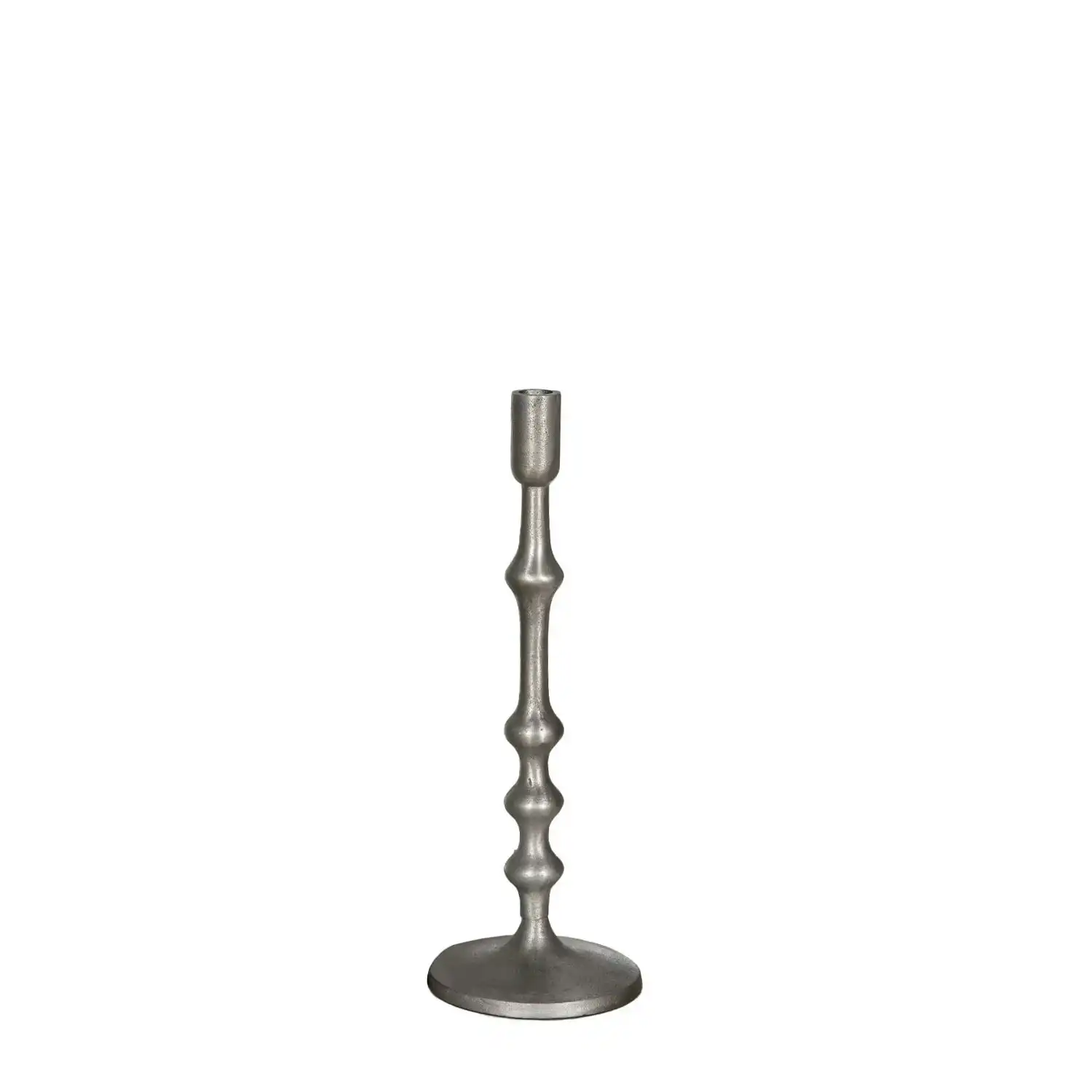 SSH Collection Nova 40cm Candle Stand - Antique Silver