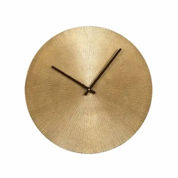 SSH Collection Verona 40cm Round Wall Clock - Antique Brass