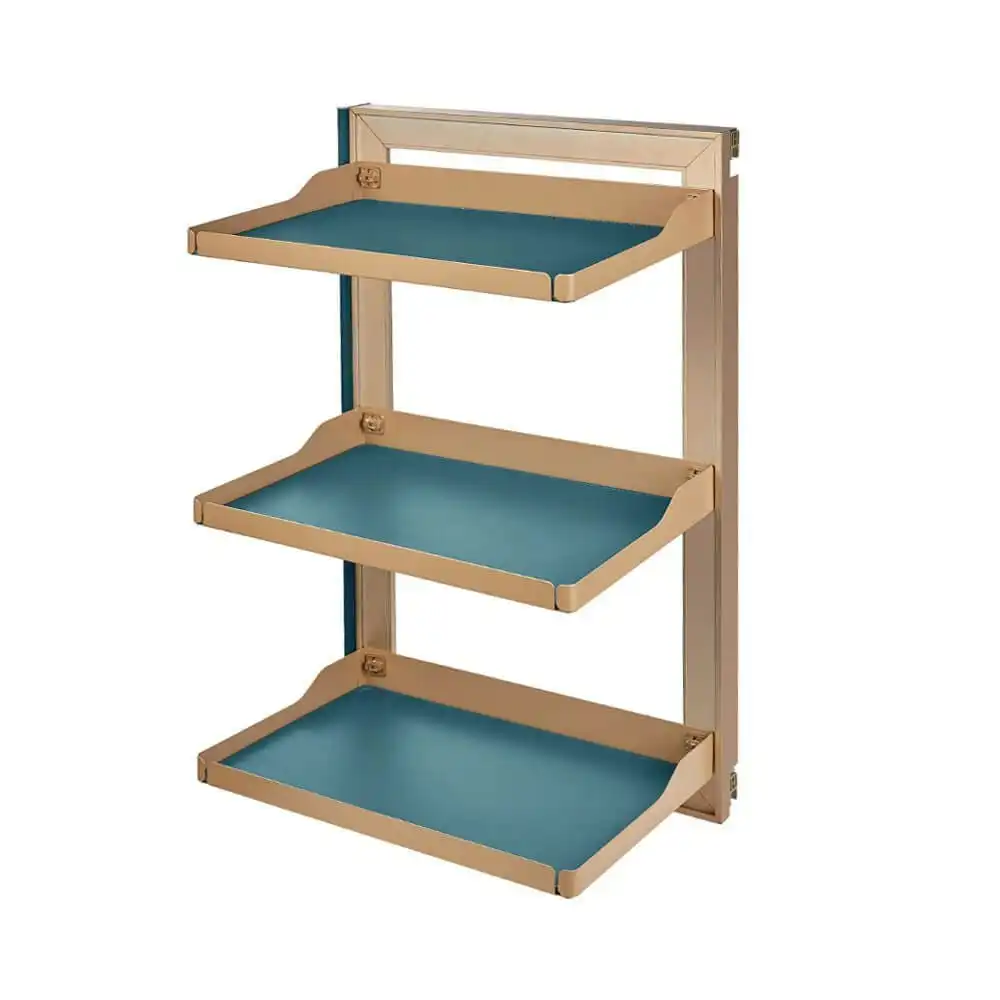 Higold B Series Slide Out Right Side Mount 3 Tier Wardrobe Storage Baskets