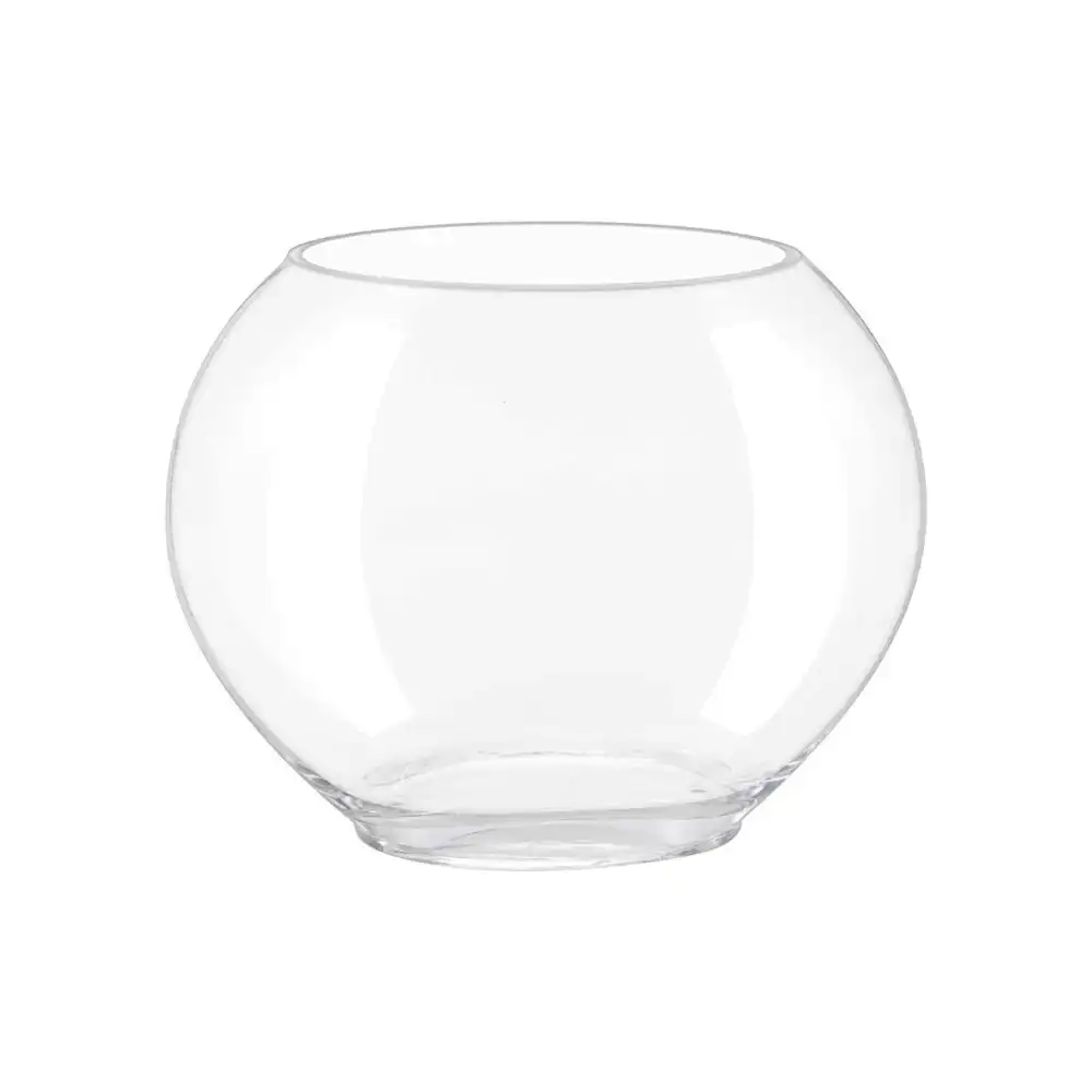 Hygger 2.8 Litre Mini Glass Oblate Fish Bowl Kit