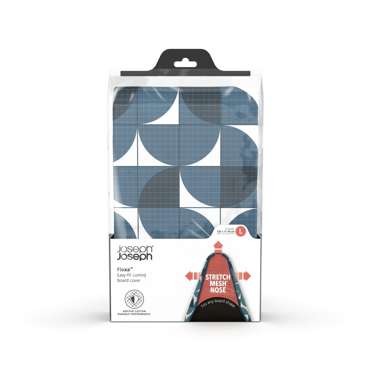 Replacement Cover for Joseph Joseph Flexa 135cm Easy-Fit Ironing Board - Mosaic Blue