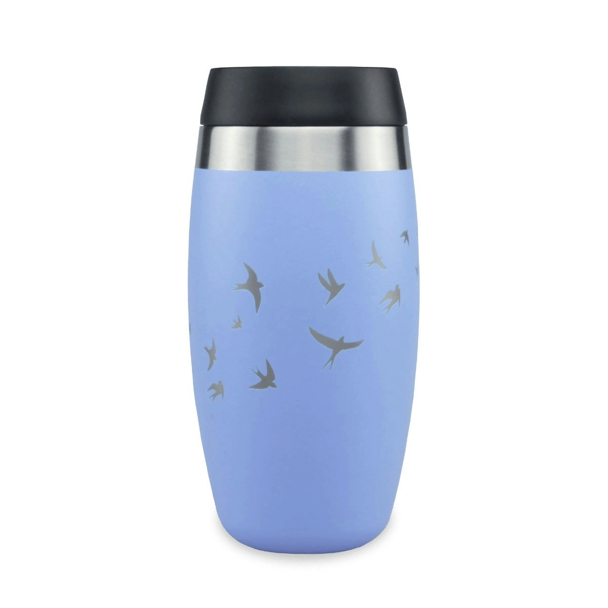 Ohelo 400ml Tumbler with Etched Swallows - Blue