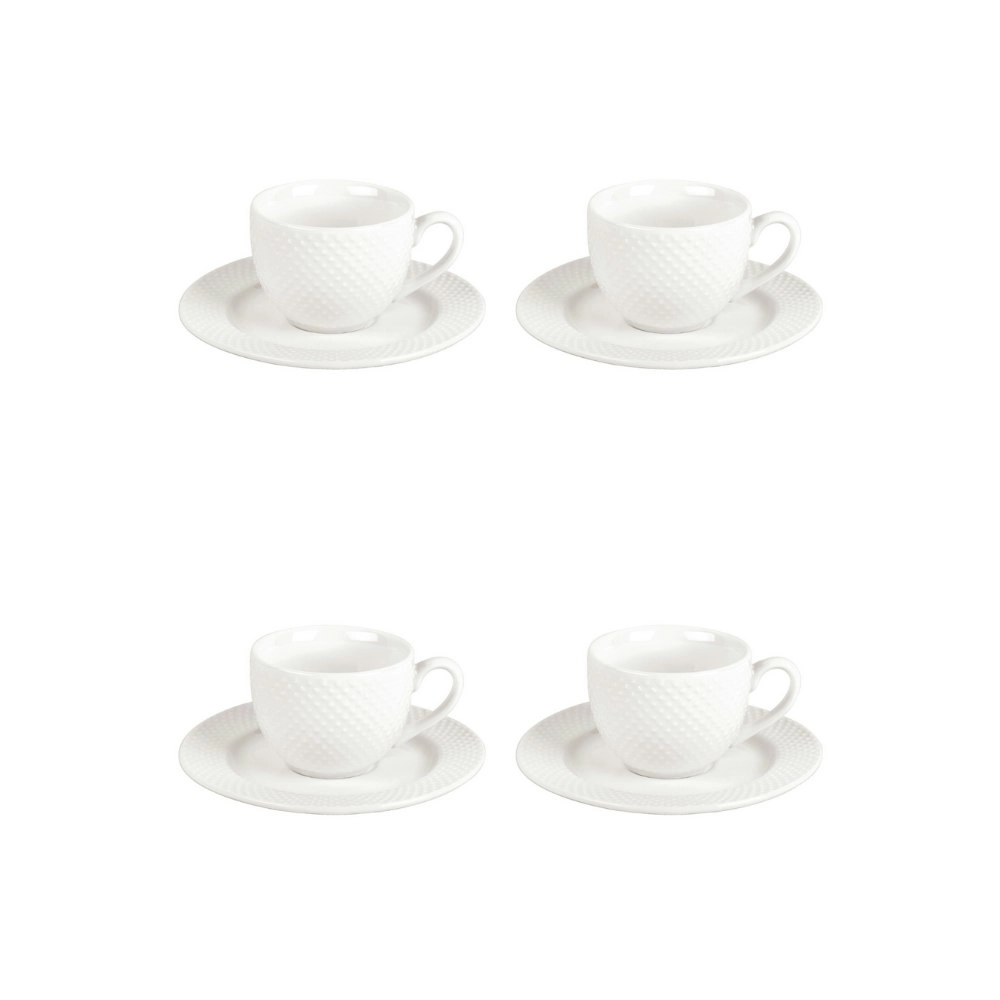 Shervin Verkil Prominence 4 Piece Bijou Cup & Saucer Set