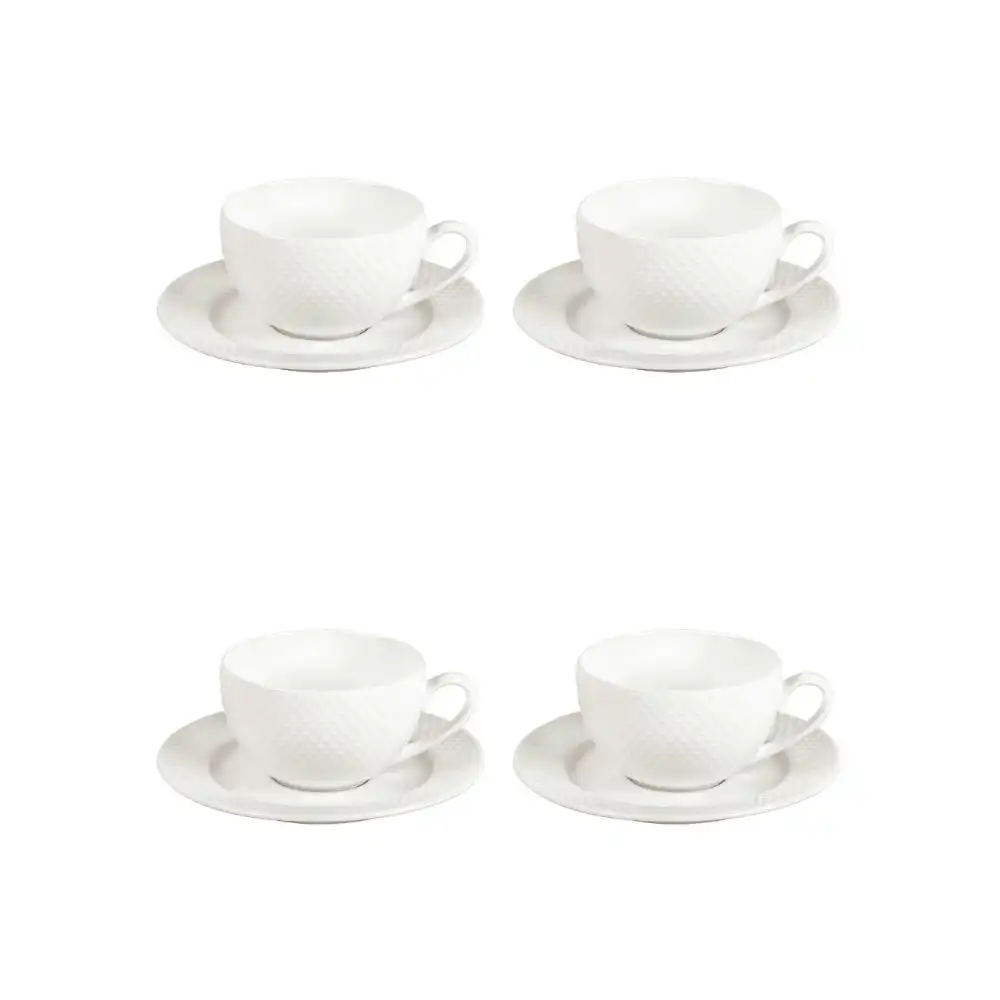 Shervin Verkil Prominence 4 Piece Cup & Saucer Set