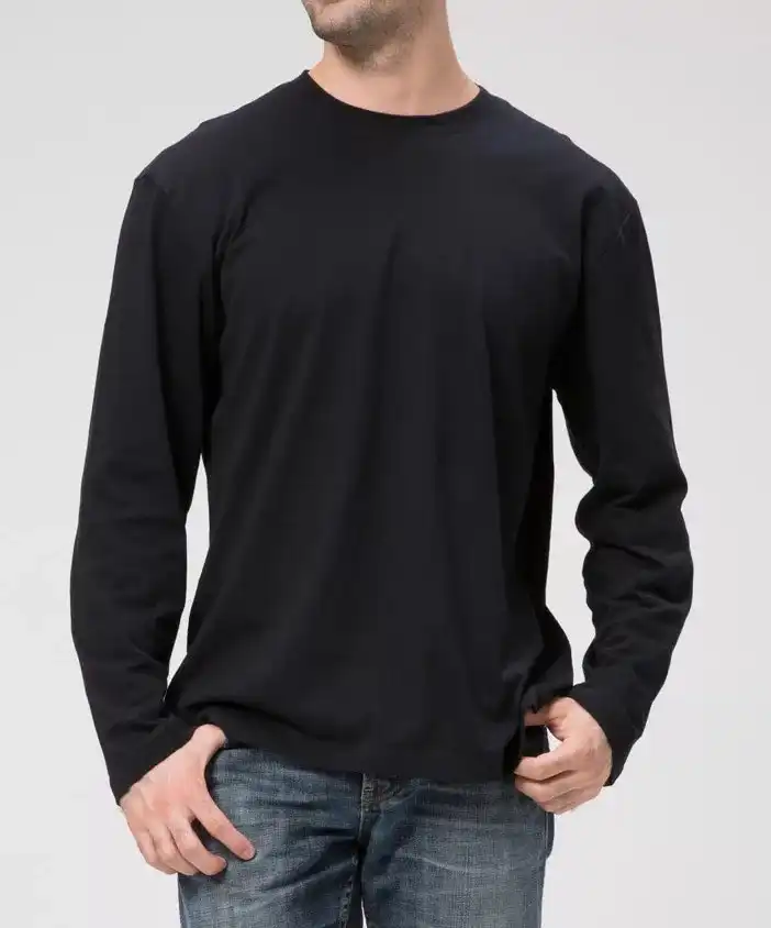 Men Brand Long Sleeve Tees