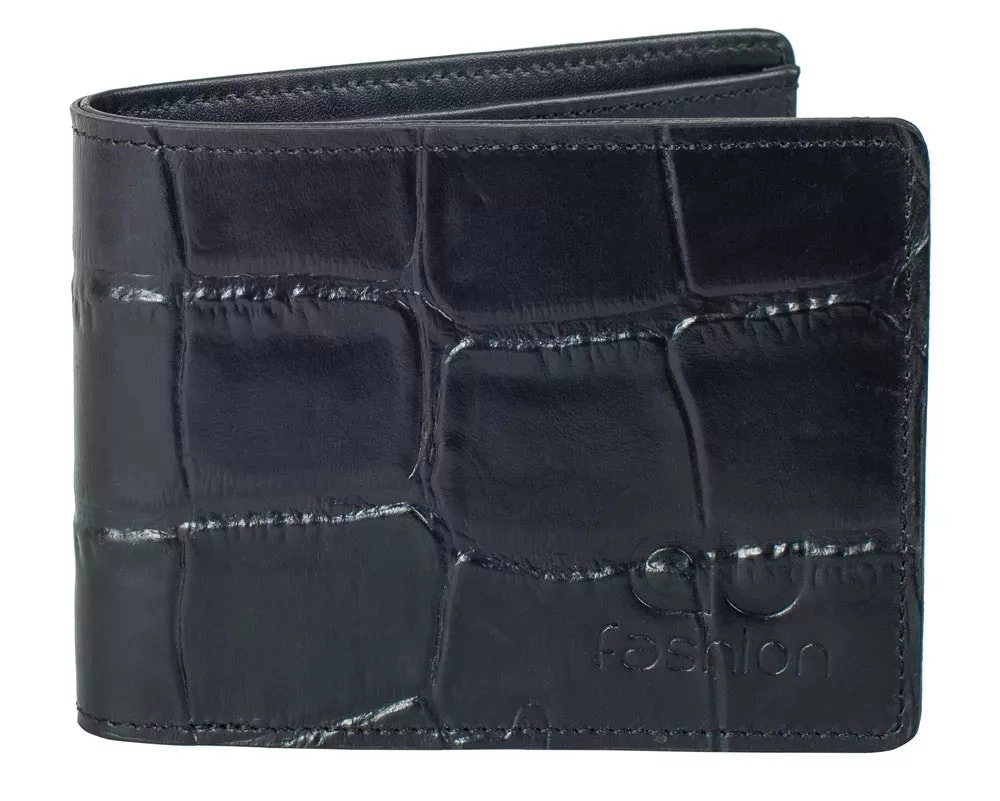 Billford Black Croc Leather Wallet