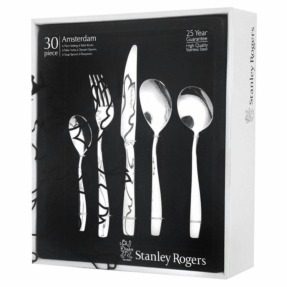 Stanley Rogers Amsterdam 30 Piece Set