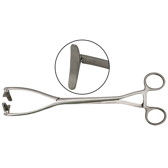 Collin Ulterine Elevating Forceps 250mm