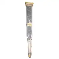 Livingstone Underarm Crutches Aluminium Adjustable Large 134-154cm 16 Carton