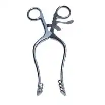 Livingstone Retractors, 4 x 3 Teeth, 16cm, Sharp, Stainless Steel, Each