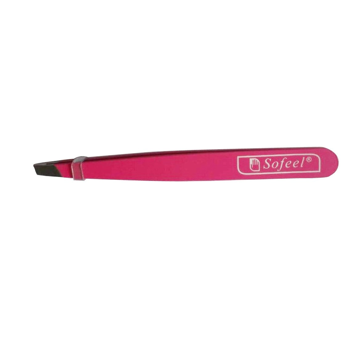 Sofeel Slant Tweezers 95mm Pink