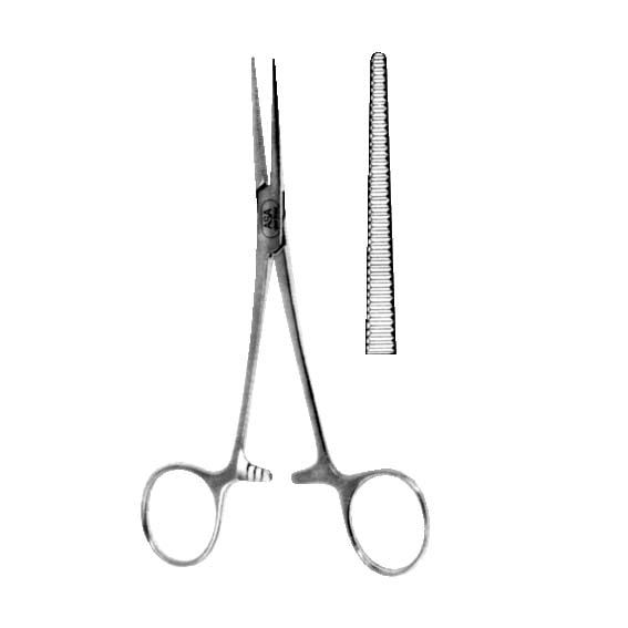 Livingstone Crile Haemostatic Artery Forceps 18cm Straight Stainless Steel