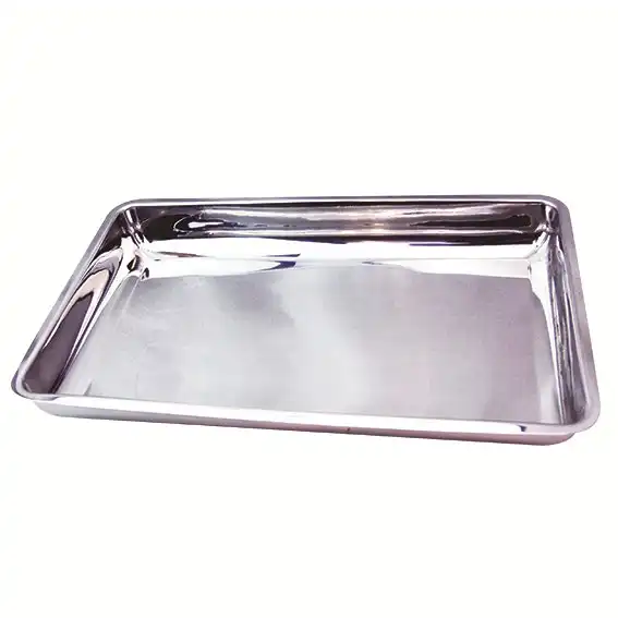 Livingstone Instrument Tray 457.2 x 305 x 25 mm with Cover 0.5mm Thickness Grade 202