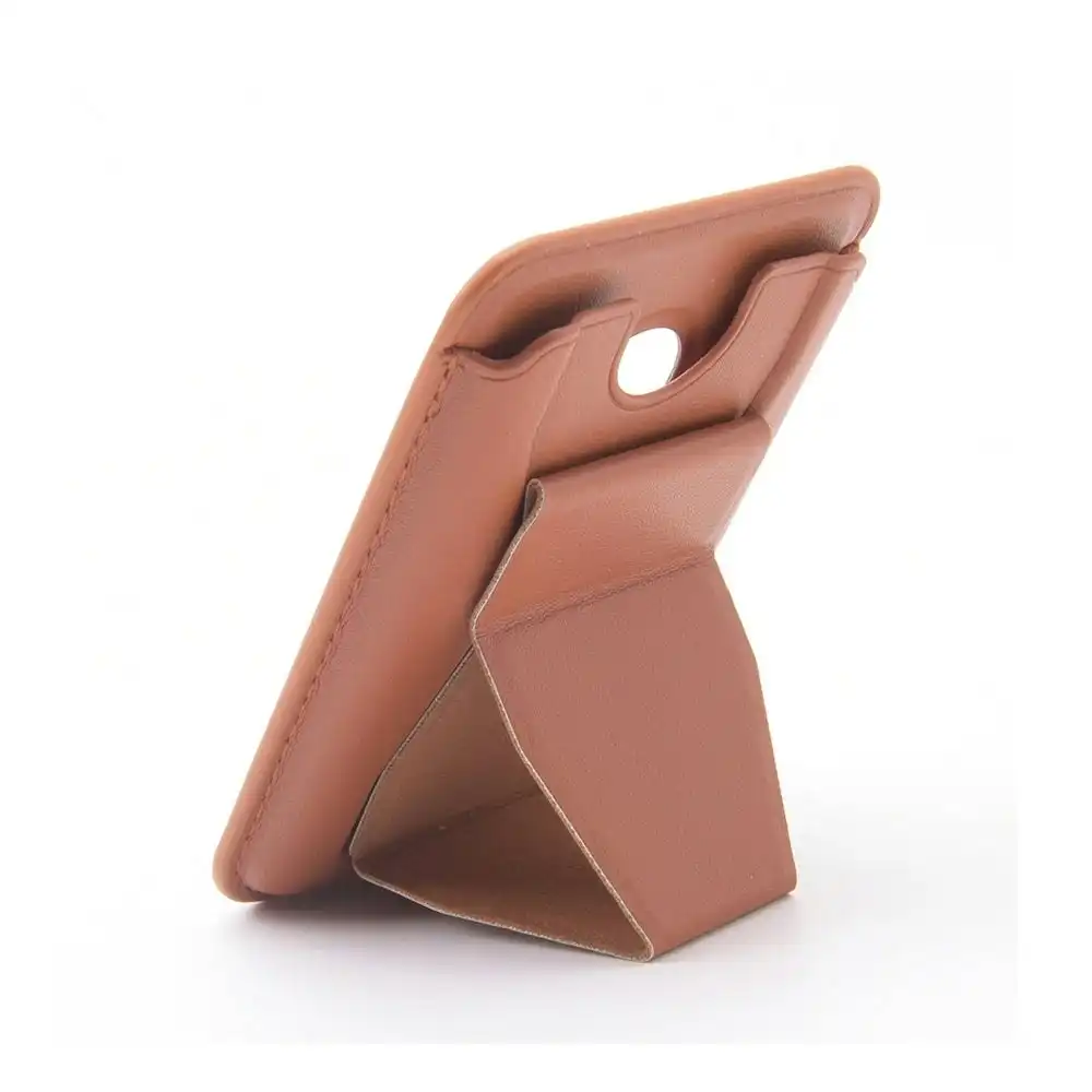 CHOETECH PC0003-DBW Magnetic Card Holder for iPhone 12/13/14 (Brown)