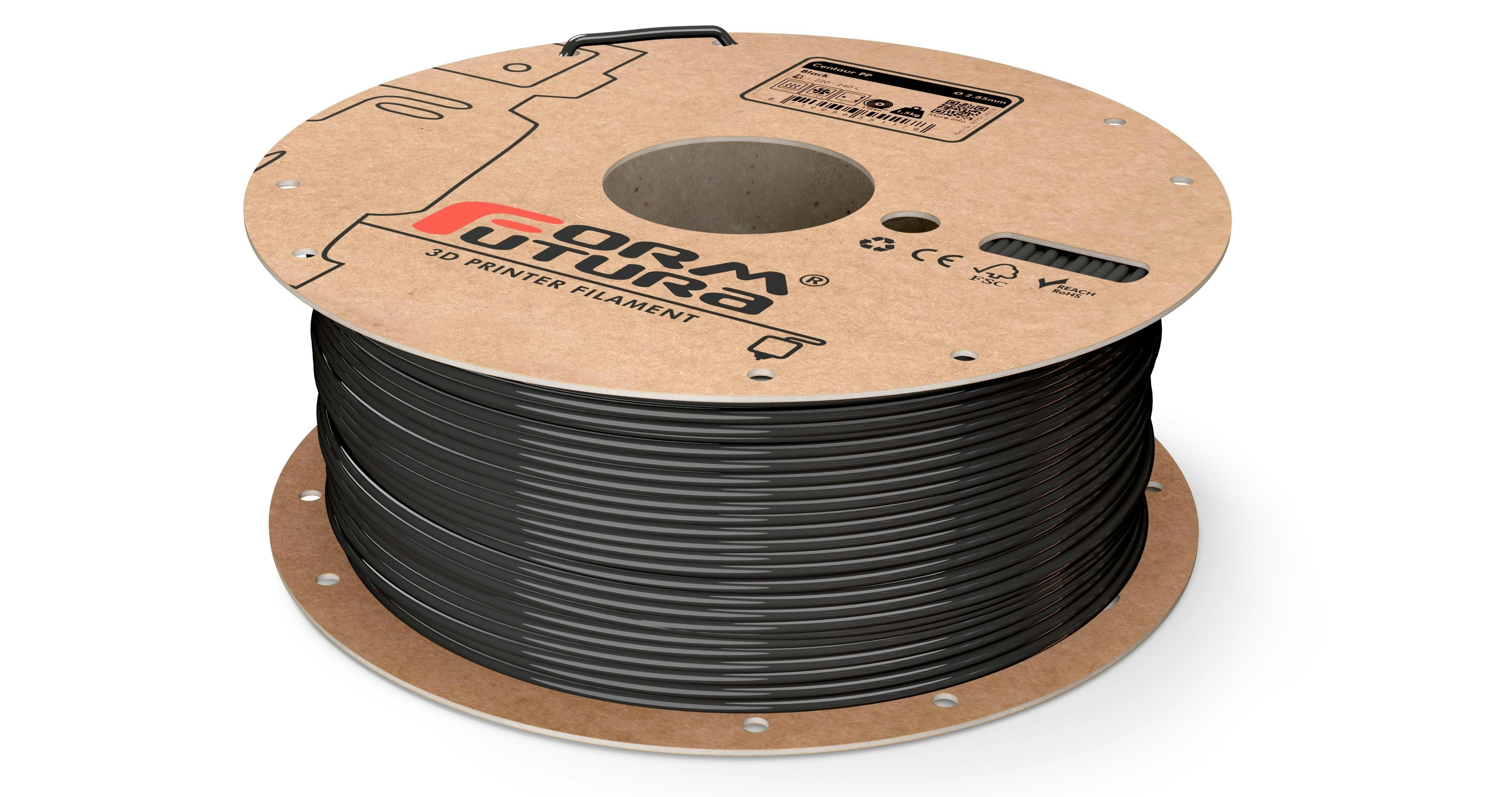 PP Filament Centaur PP 2.85mm 1500 gram Black 3D Printer Filament