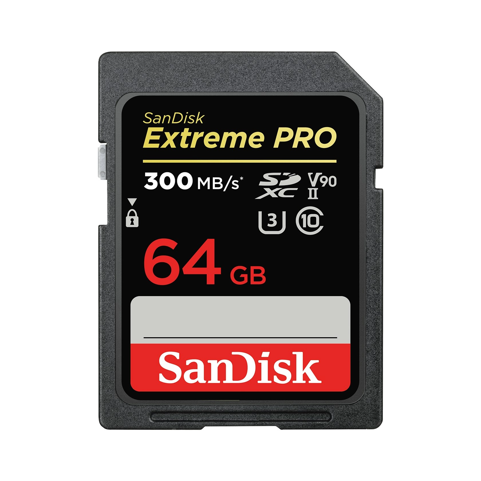 SanDisk 64GB Extreme PRO SDHC and SDXC UHS-II card SDSDXDK-064G-GN4IN