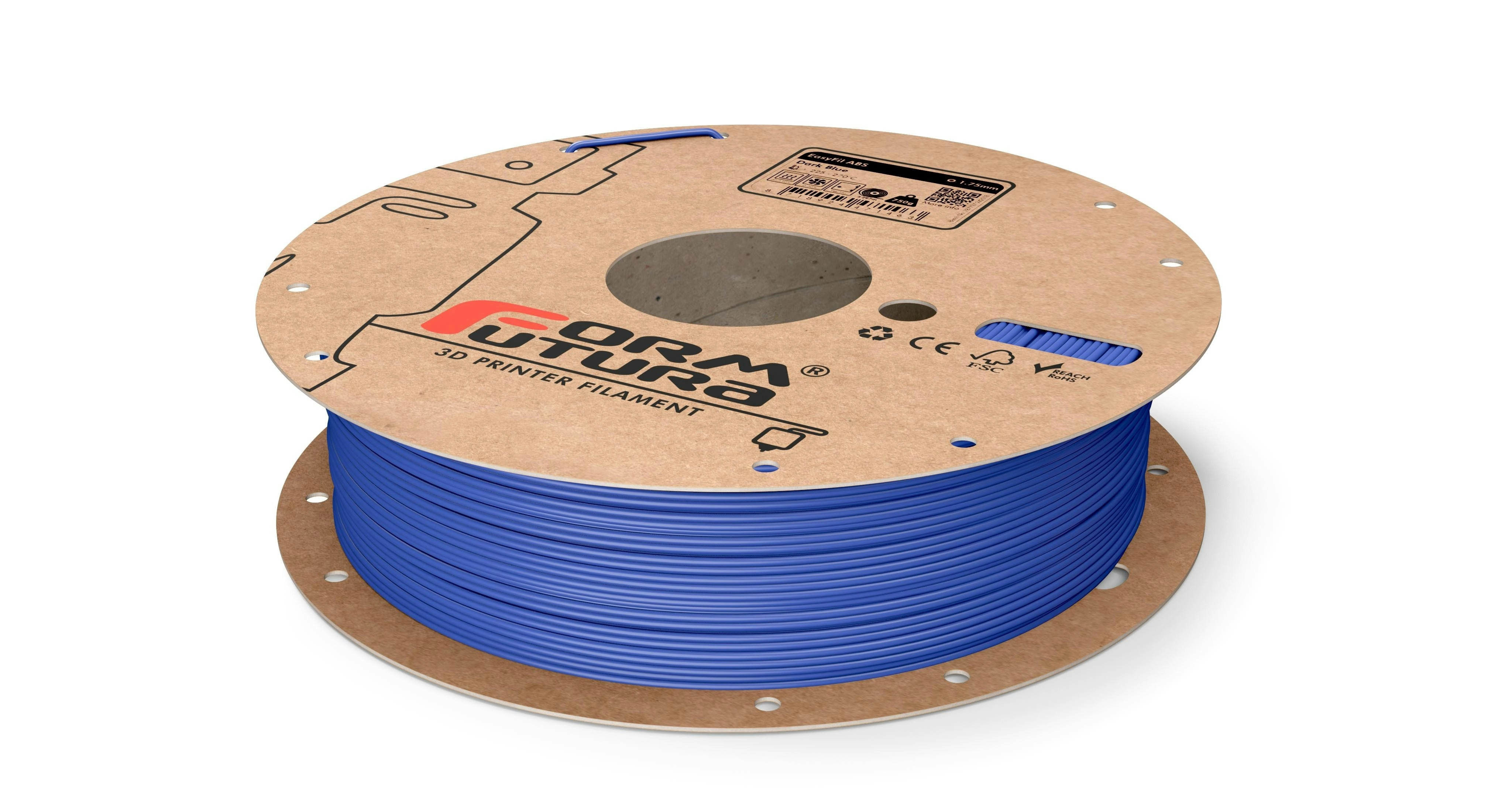 ABS Filament EasyFil ABS 1.75mm Dark Blue 750 gram 3D Printer Filament