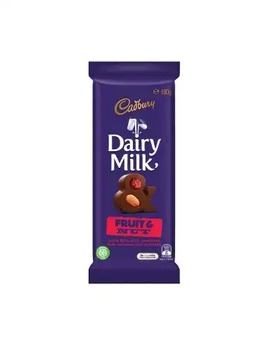 Cadbury Fruit N Nut 180g x 14