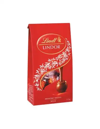 Lindt Lindor Milk Bag 125g x 6