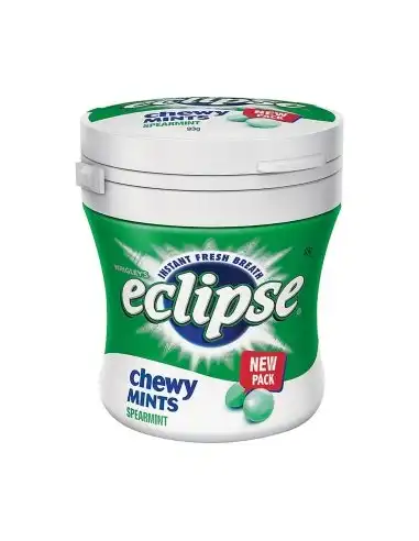 Eclipse Chewy Spearmint Bottle 93g x 6