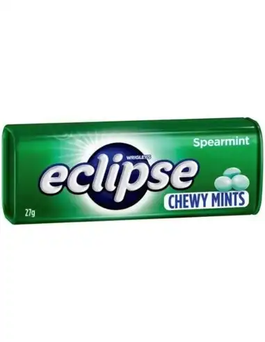 Wrigleys Eclipse Spearmint Chewy Mints 27gm x 20