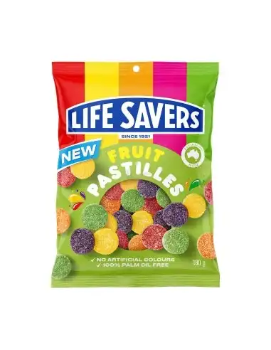 Lifesaver Fruit Pastilles 180g x 12