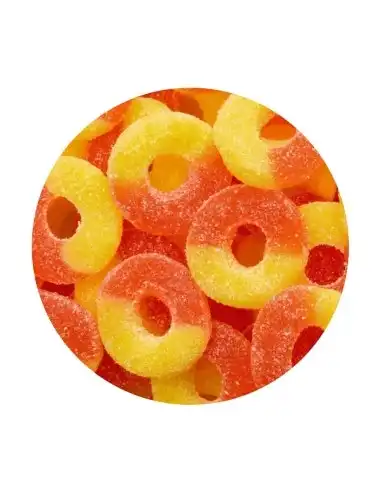 Lolliland Peach Rings Bag 1kg x 1