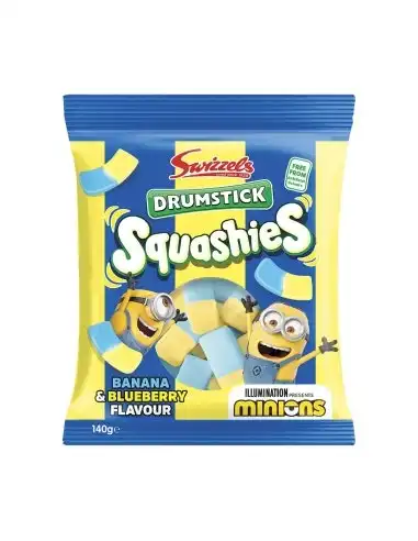 Swizzels Drumstick Squashies Minions 140g x 10