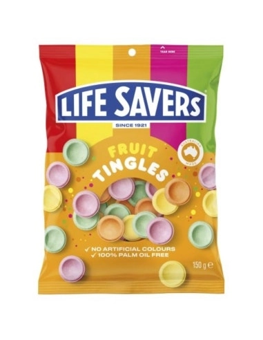 Life Savers Fruit Tingles 150gm x 12