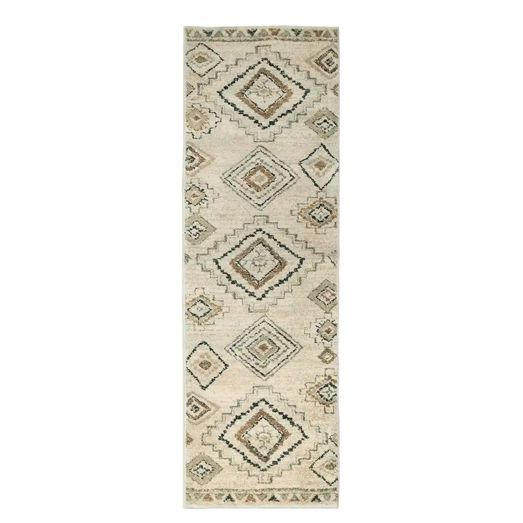 Marlow Floor Rug Hallway Runner Washable Soft Plush Carpet Non Slip 180X60cm