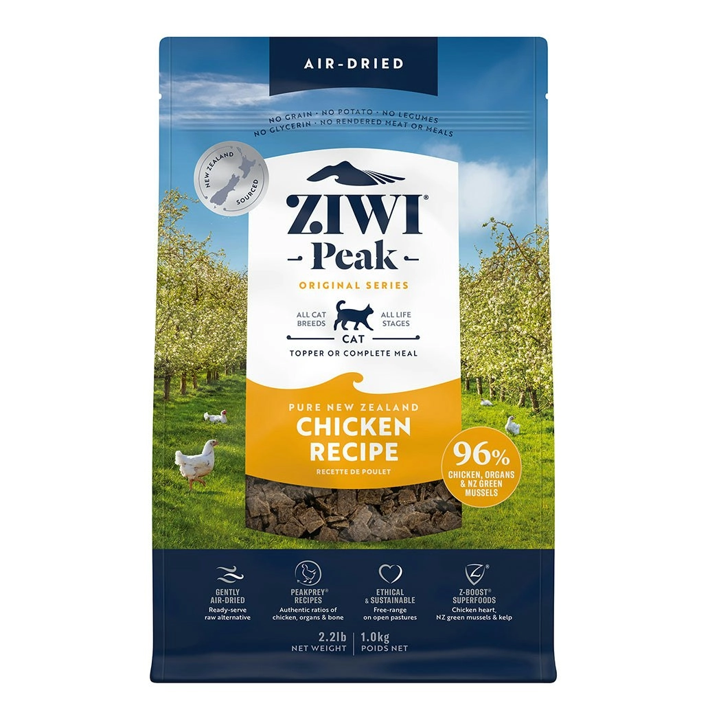 Ziwi Peak Air Dried Cat Food 1kg Chicken