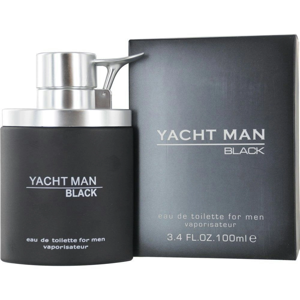 Yacht Man Black by Myrurgia EDT Spray 100ml For Men