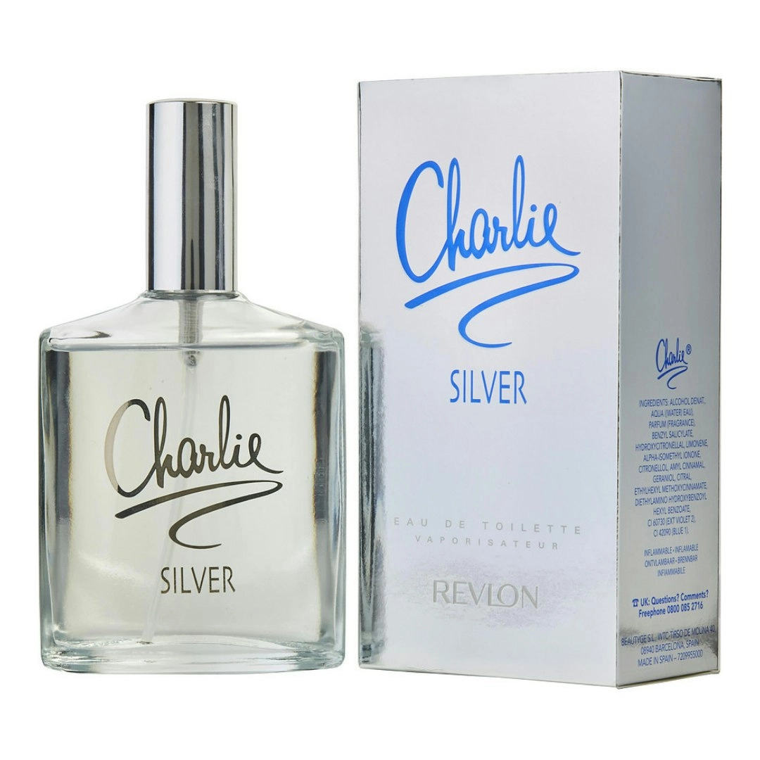 Charlie Silver by Revlon EDT Spray 100ml For Women