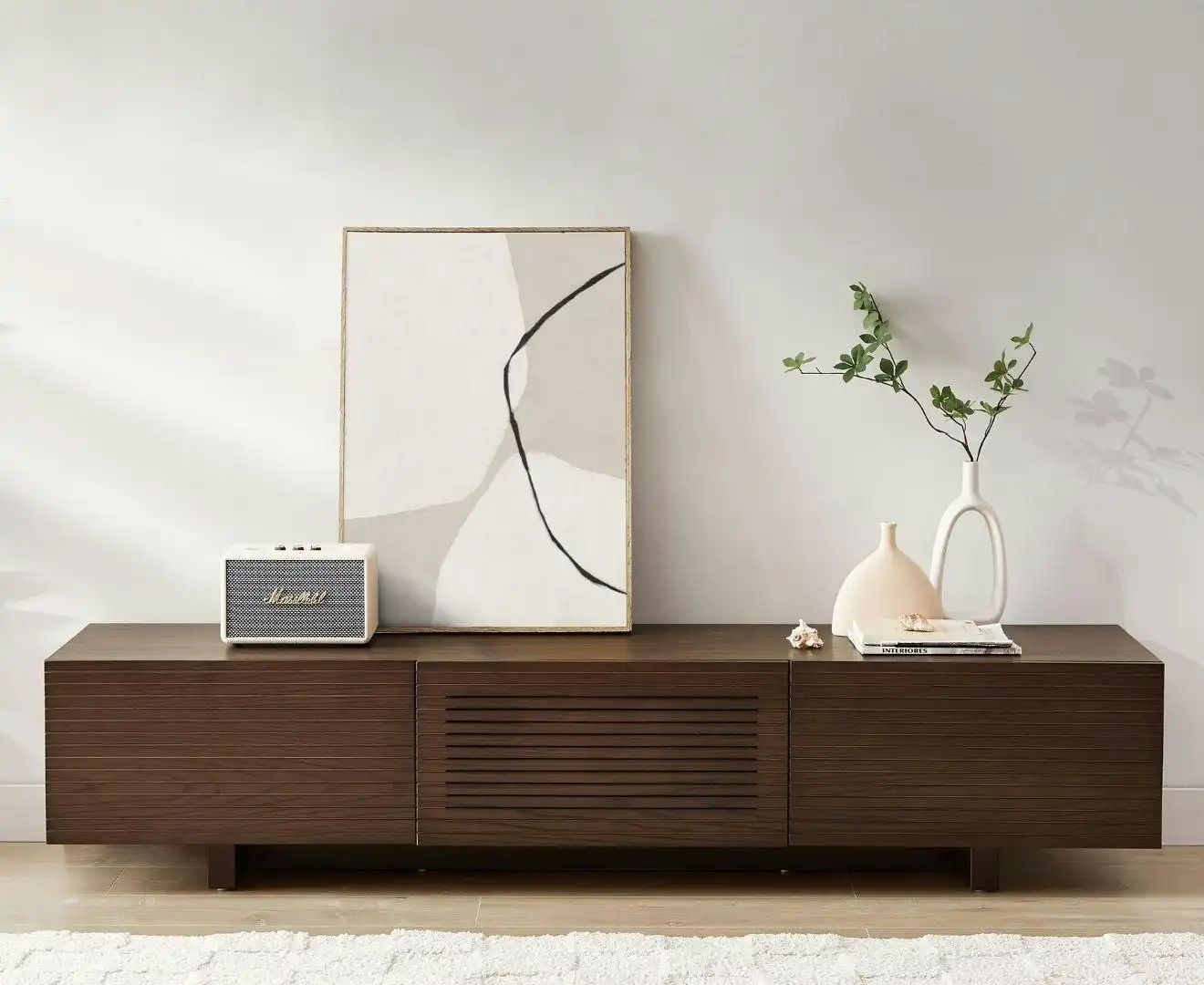 Loren Wooden TV Unit