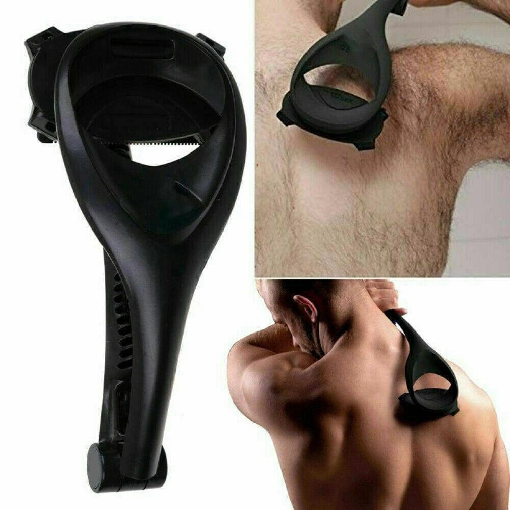 Mens Grooming Razor DIY Back Hair Remover Body Shaver Razor Tools Safe Comfort