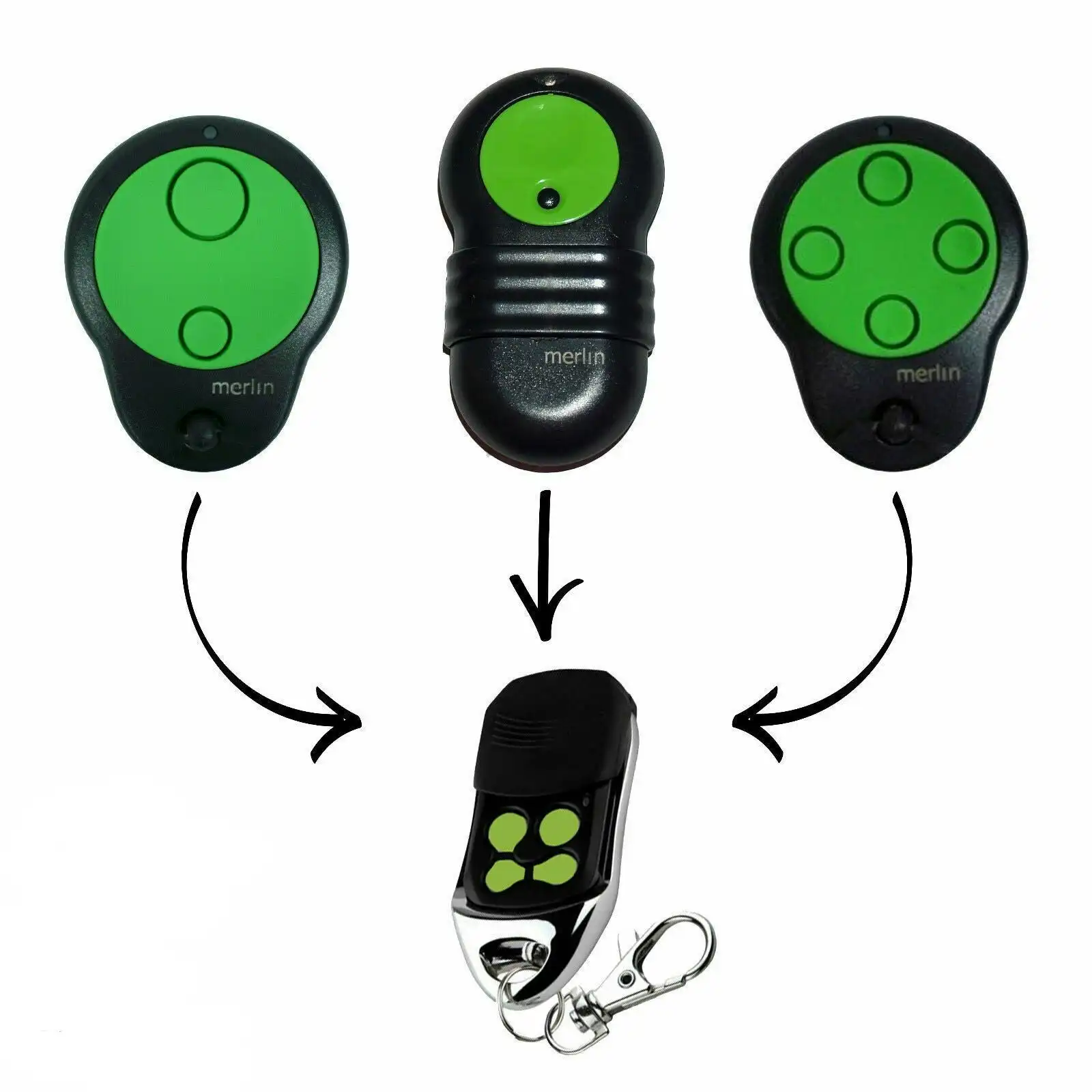 Tavice Merlin M842/M832/ M844 Compatible Garage Door Remote Control Prolift 230T/430R