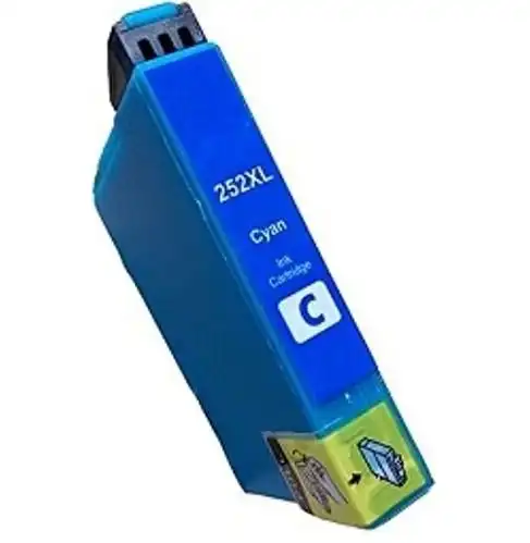 Compatible Epson 252XL Compatible Cyan High Yield Ink Cartridge