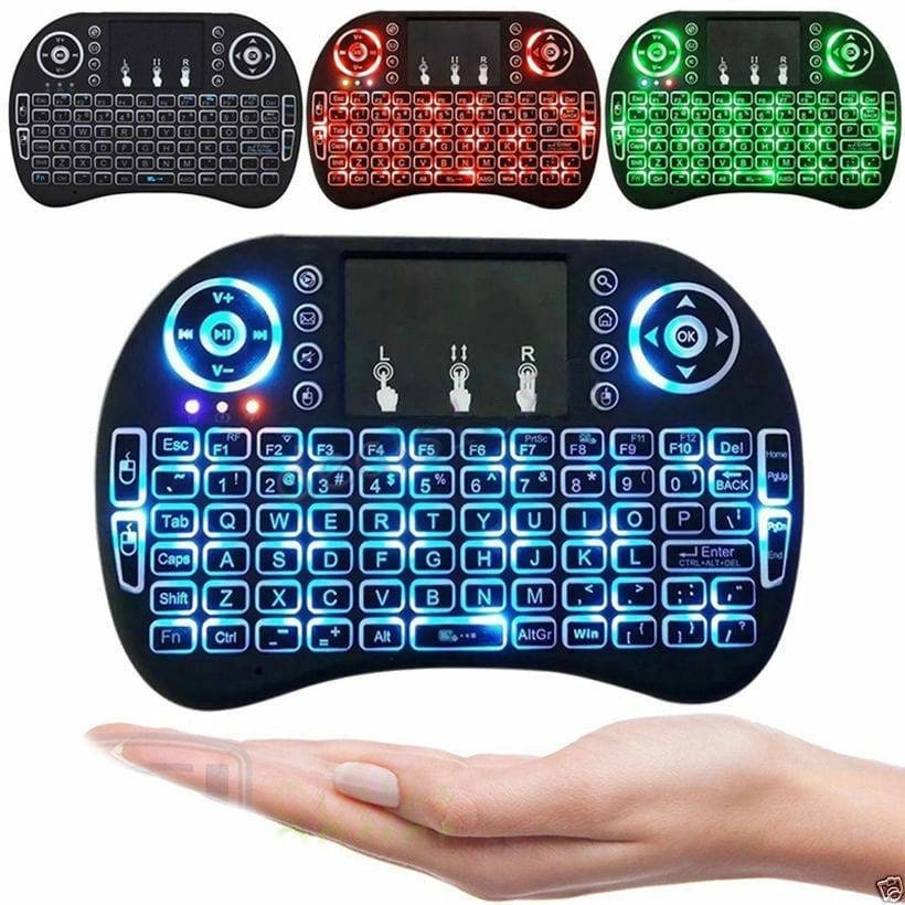 Mini Wireless Remote Keyboard Mouse for Samsung LG Smart TV Android KDI TV Box