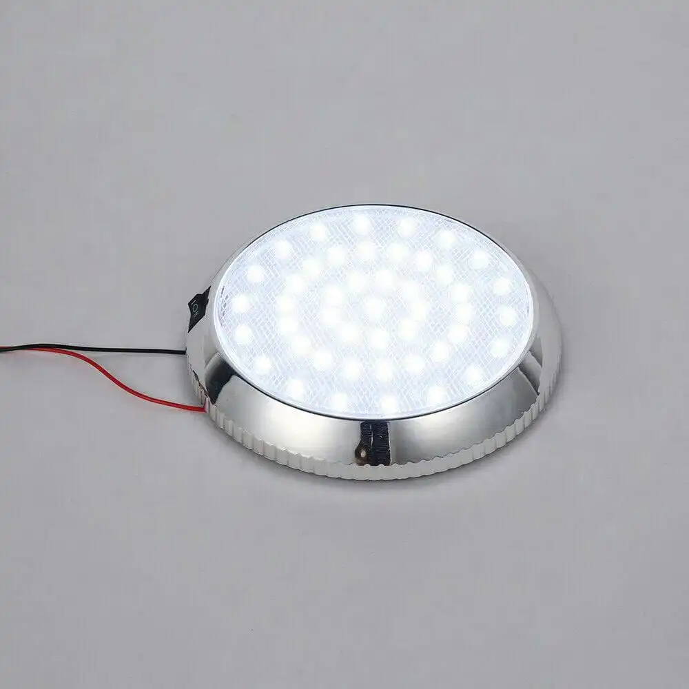 46-LED 12V Caravan Boat Truck Car Interior Roof Ceiling Dome Cabin Light