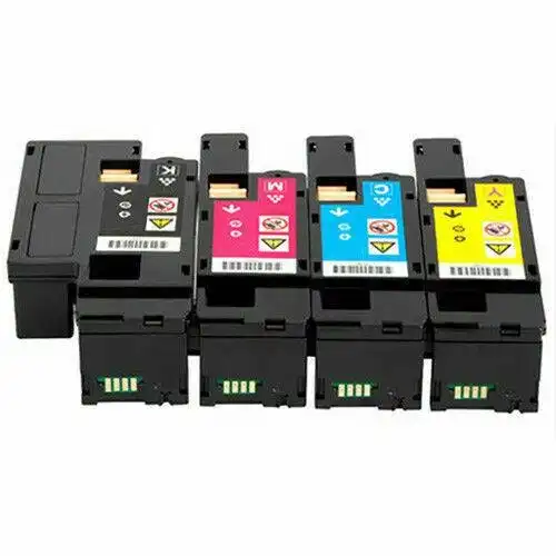 Compatible Fuji Xerox Docuprint CM115 CP115 CP116 CM225 CP225 High Yield Toner Cartridges (CT202264-CT202267)