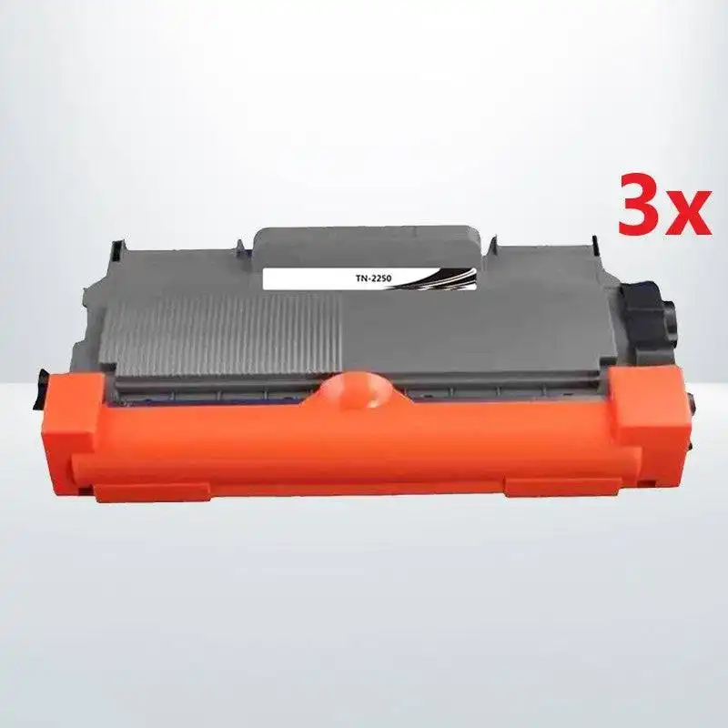 3x TN-2250 TN2030 TN2250 toner cartridge for Brother MFC-7360N MFC-7362N MFC-7460N TN2030