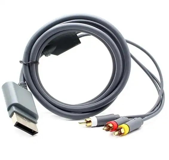 Composite HD TV RCA AV Video Video Cable HDTV for Xbox 360 & 360 Slim