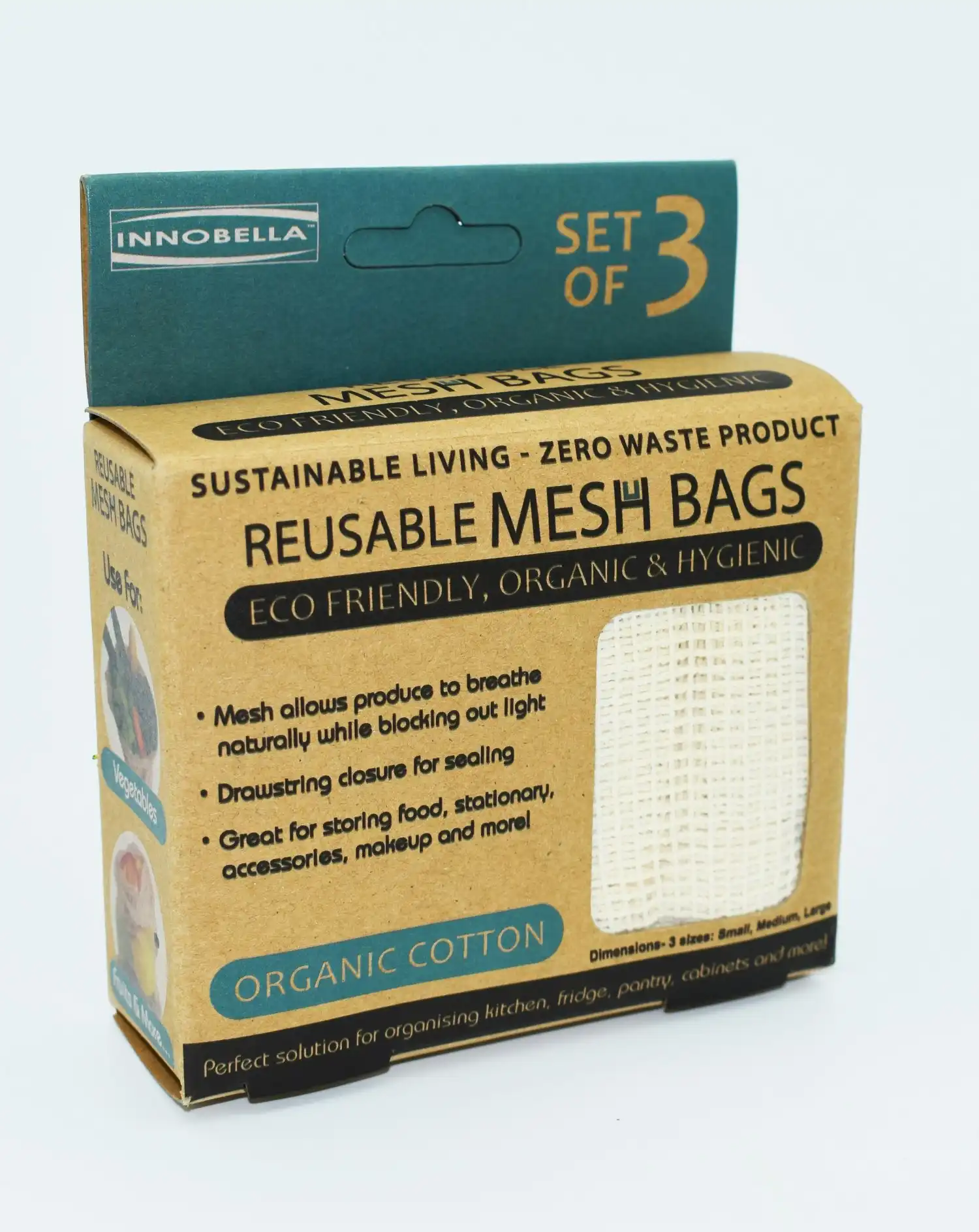 InnobellaReusable Mesh Bags Set of 3