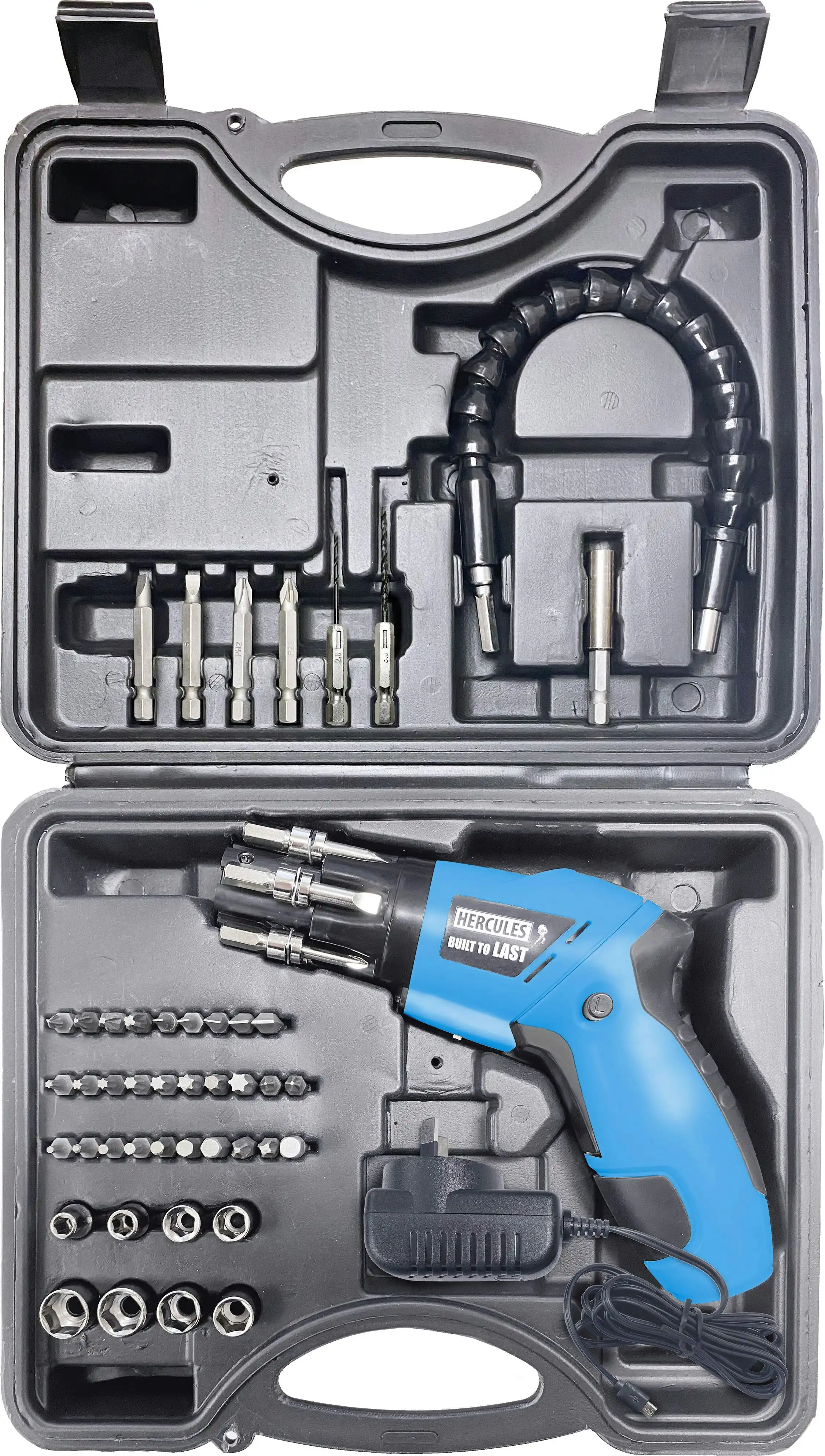 Hercules 56 Piece Ultimate Cordless Drill & Screwdriver Kit