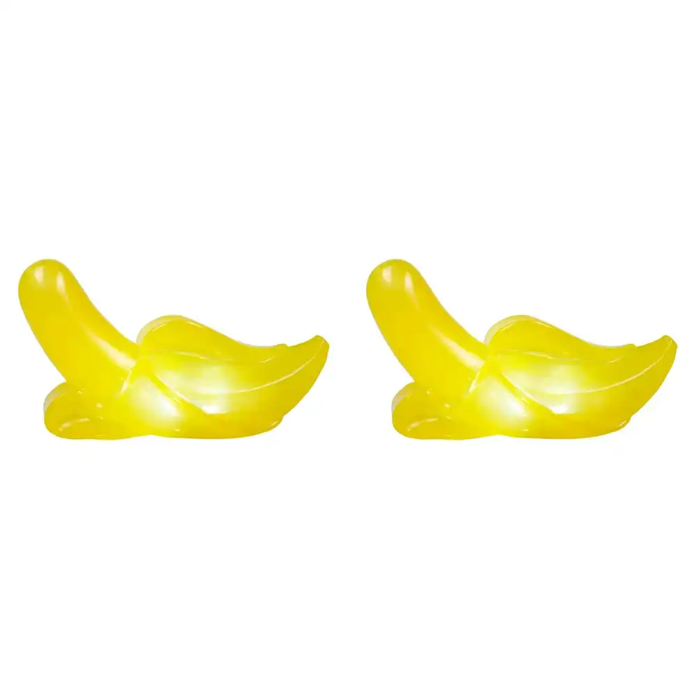 2PK Fizz Creations No Bad Days Banana Night Light Table Room Home Decor 23cm YLW